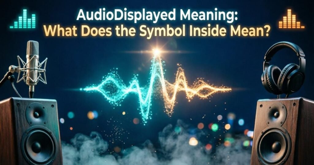 AudioDisplayed Meaning: What Does the Symbol Inside Mean? 