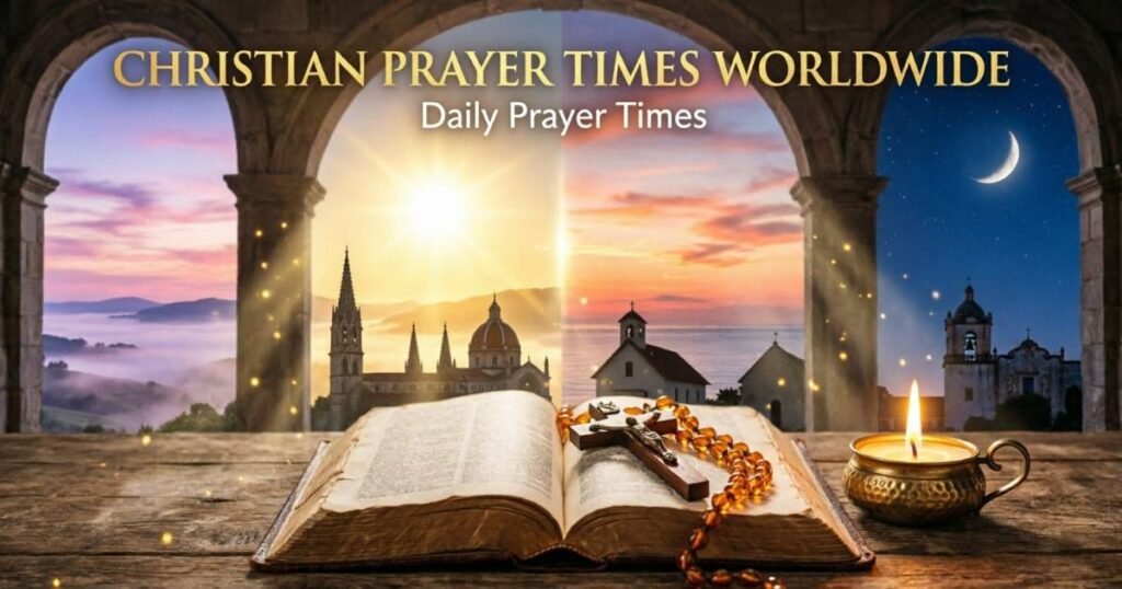 Christian’s Prayer Times Worldwide: Daily Prayers Times 