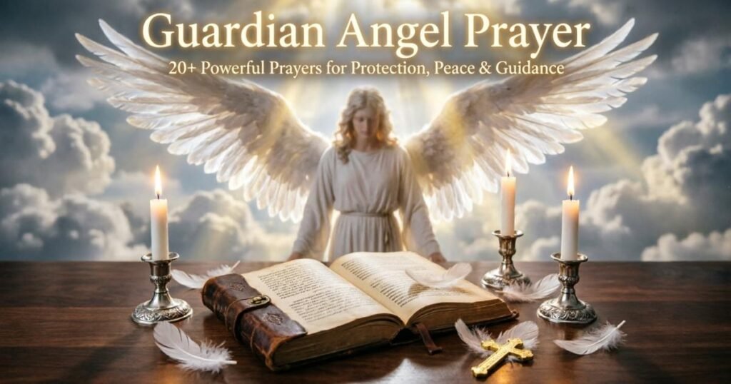 Guardian Angel Prayer: 20+ Powerful Prayers for Protection, Peace & Guidance