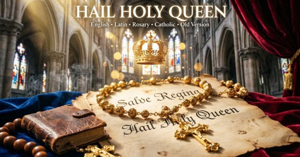 Hail Holy Queen Prayer: English, Latin, Rosary, Catholic & Old Version