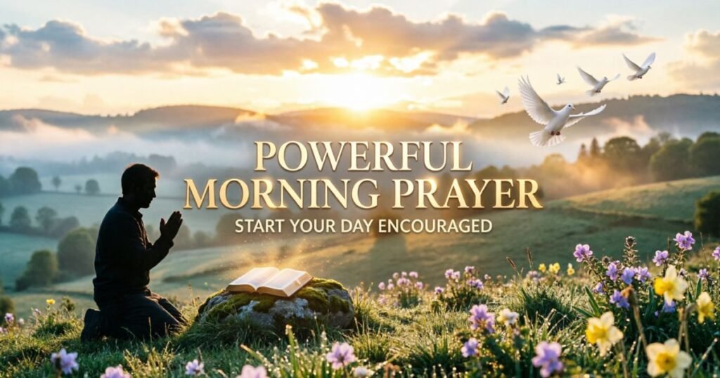 Powerful Morning Prayer to Start Your Day Encouraged 