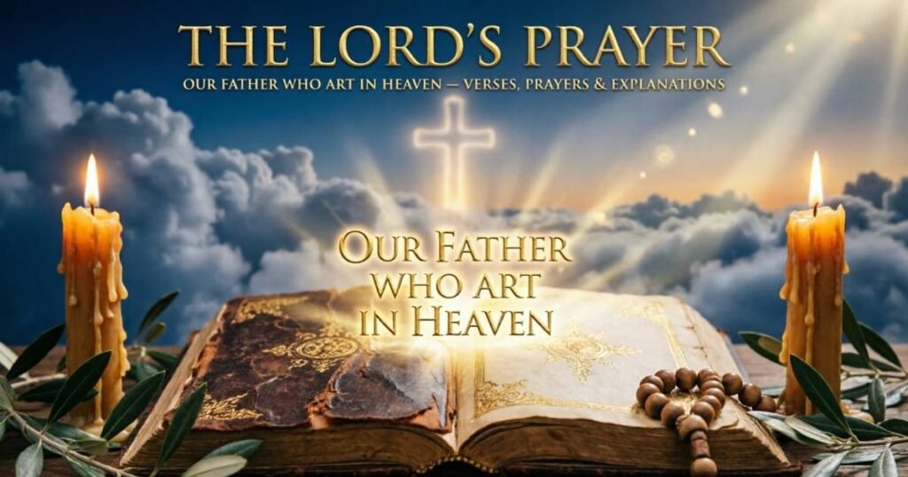 The Lord’s Prayer “Our Father Who Art in Heaven” verses,prayers and Explanations 