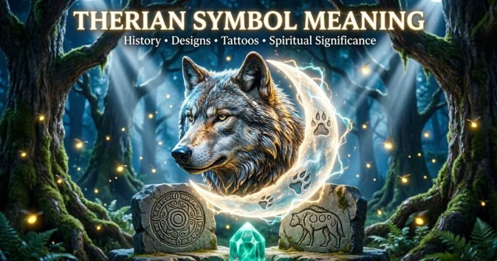 Therian Symbol Meaning: History, Designs, Tattoos, Colors & Spiritual Significance