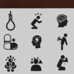 Depression Symbol: Meaning, Semicolon, Black Dog, Colors & Tattoos