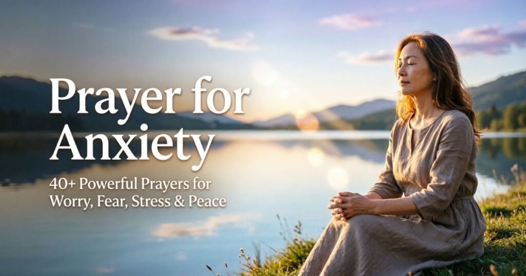Prayer for Anxiety: 40+ Powerful Prayers for Worry, Fear, Stress & Peace 
