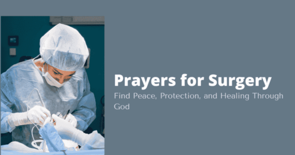 Prayer for Surgery: Powerful Prayers for a Successful Operation and Recovery